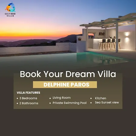 Βίλα An Exceptional Holiday Experience 3br Modern Delphine Πάρος